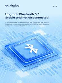 Lenovo XT80 Wireless Earphones Dual MIC Stereo Noise Reduction Headphones Touch Control Surrounding Sound Earbud Sport Headset - Black - View 11