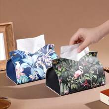 Ins Style High-End Paper Towel Box, Creative Leather Tissue Box For Living Room, Dining Table, Car UseFor Home Kitchen Bedroom Living Room Dining Room, Home Decoration Accessories, Decorative Box,Women Wedding Gift,Summer Travel Holiday Festival Must-Have