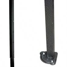 SALUD 360° Carpa Toldo 3x3 Reforzado Plegable Impermeable Facil Armado Y Transporte | para Jardín Casa Exterior Uso Rudo Acero Lona | Azul - Negro - Ver 6