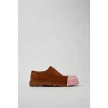 Camper Juncn Leather Nubuck Moc-Toe Boot