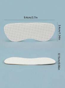 5 Pairs Soft Heel Grips: Anti-Slip, Shock-Absorbing Insoles, High Heel Protectors, Invisible Heel Liners, Suitable For High Heels And Sneakers, Protect Heels And Arches, Unisex Shoe Accessories - Multicolor - View 6