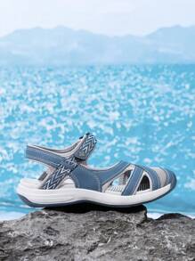 Women's Outdoor Sport Sandals - Blue - View 6