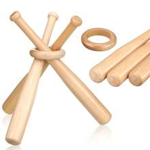 10 Pack Baseball Stand Baseball Holders For Balls Display Classic Wooden Baseball BatDisplay Stand Holder Display Baseball Centerpieces For Tables - 10 Pack - View 9