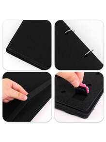 毛毡别针胸针展示收纳册金属徽章胸针盒DIY徽章胸针板学校徽章盒容器收纳，适用于假日海滩、浴室收纳、卧室收纳，容量大