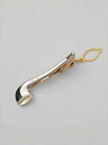 1pc Fashionable Key-Shaped Tie Clip For Men - Durable Copper Material, Suitable For Business & Casual Wear, Ideal Gift, Daily Wear, Guitar, Ship, Plane, Golf Ball, Music Note - Tie Clip - View 20