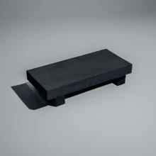 Bandeja pequena para banheiro, 1 peça, base de madeira, decoração retrô, bandeja decorativa de madeira - banheiro pequeno, cozinha e armazenamento de cosméticos, bandeja de madeira preta, branca e marrom