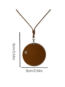 Collier porte-écouteurs , accessoire de rangement portable pour écouteurs avec cordon, étui à écouteurs rétro personnalisé au design élégant