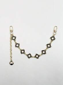 Bag Extension Chain Spiral Shaped Fashionable Minimalist Versatile Y2K - Multicolor - View 5