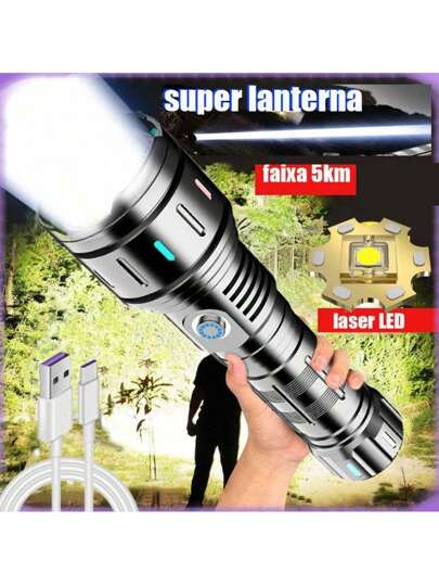 super lanterna laser titanium Lanterna Super Potente
