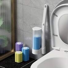 [Einweg-Ersetz-] Toilettenreinigungsbürsten Set | Ein Set | Sechs Ersatzbürstenköpfe | Einwegrohrköpfe | Für Schiffe | Toilettenreinigung
