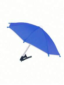 1/2 件手机夹雨伞手机遮阳伞手机伞遮阳伞，户外防水遮阳伞带手机支架，防紫外线迷你小雨伞，手机迷你雨伞保护您的手机免受雨水和阳光的侵袭，小雨伞 + 配件旅行配件旅行必备品海滩夏季学校配件返校用品返校用品 - 彩色 - 查看 24