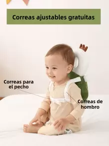 Protecció Caídas Cojín Protector Cabeza Bebes - Tortuga verde - Ver 4