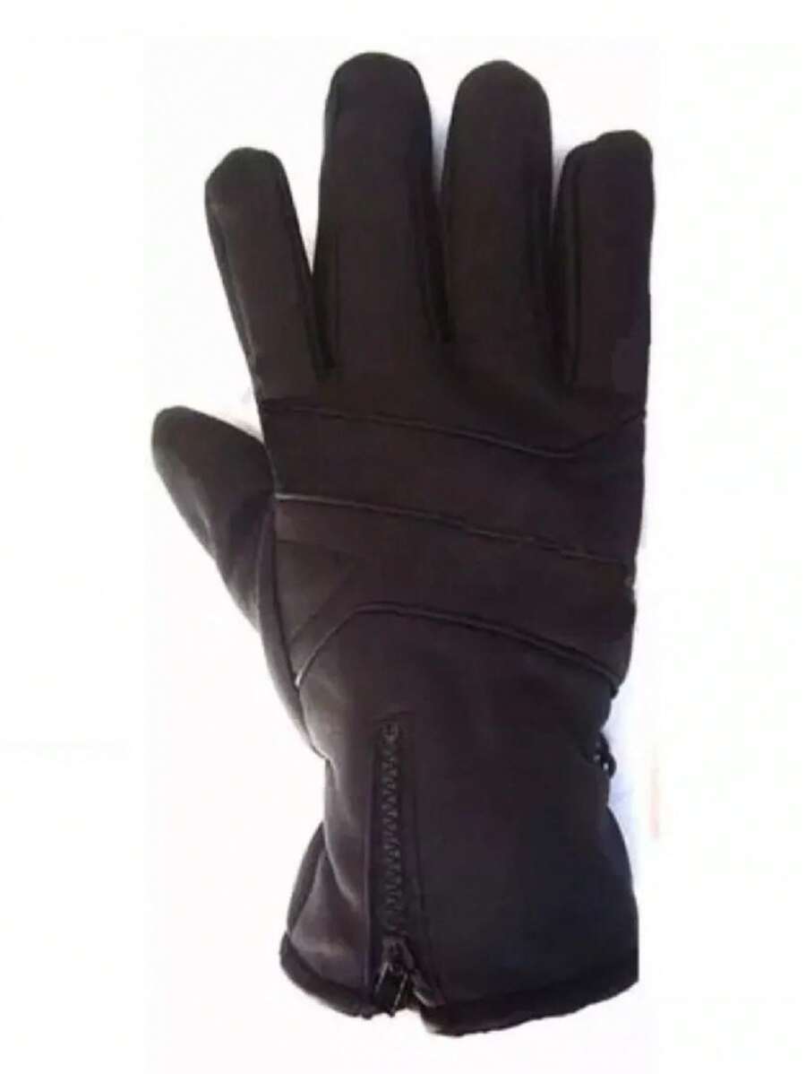 Luva Térmica Impermeável Frio Intenso Ou Para Motoqueiro - Preto - Visão 1