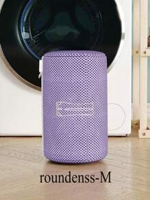 1 件彩色刺绣加厚洗衣袋、洗衣机保护网袋、内衣、胸罩和衣服洗漱袋 - 淡紫色 - 查看 8