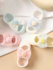 2 Pairs Baby Socks, Breathable And Non-Sweating, Cute And Fashionable Girl Socks, Skin-Friendly And Anti-Slip, Infant Socks, Summer