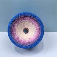 300g Long Dyed Cake Yarn Friendly Skin Thread Glitter Smooth Hand-Woven Shawl Thread Skirt Thread - No. 11 - View 2
