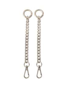 2 Pcs Women Purse Strap Extender Chain For Handbags - Exquisite Replacement Chain Strap - Multicolor - View 15