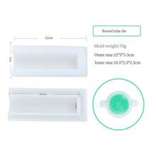 迷你心形枫叶香皂模具月亮椰子树仙人掌硅胶管模具DIY南瓜蘑菇图案香皂蜡烛树脂模具制作模具