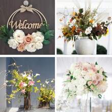 10/20/50/100 Pcs White Floral Wire, White Florist Wire, 11.81 Inch For Crafts, Bouquet Stem Wrapping, Wreath Making, Flower Arrangement Supplies, Pipe Cleaner Craft Supplies Unique Pipe Cleaner Crafts Pipe Cleaner Craft Tutorials For Christmas, Halloween Mother'S Day, Graduation And Holiday Gift Handmade DIY Craft Set