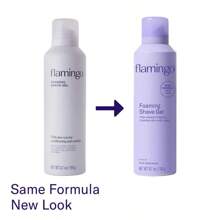 Flamingo Foaming Shave Gel With Aloe Vera - 6.7oz - 1 - 查看 3