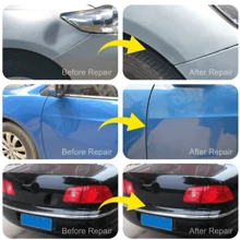 汽車凹痕拉手凹痕刮痕汽車全車無漆修復工具套裝汽車凹痕去除工具套裝（不包括膠槍） - 黑色 - 查看 9