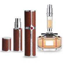 1Pcs Refillable Travel Perfume Atomizer Bottle, Elegant Luxury Pocket Perfume Dispenser Pump, Travel Perfume Atomiser, Outdoor Sunscreen Spray Bottle, Cologne Dispenser, Portable Size Sprayer Bottle For Traveling 5ML