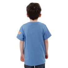 T-Shirt | Mr Blippi Bowtie And Braces Costume Boys' T Shirt | Kids' Tops - Blue - View 4