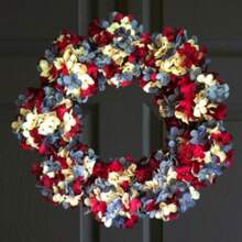 SPECTACULAR Red White Vintage Blue Wreath | 4th Of July Wreath | Independence Day Decor | Patriotic Wreath | Summer Wreath
