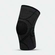 Genouillères de randonnée de sport et de fitness pour l'extérieur, faites de nylon tricoté avec une haute élasticité pour fixer les genoux, resserrer les muscles, offrir une protection pour les sports, la course, prévenir les tensions musculaires. Professionnel, respirant et absorbant la transpiration, convient pour l'entraînement quotidien, le cyclisme, la randonnée, la course, l'équipement de protection antidérapant pour l'extérieur