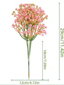 10/20/30/50朵星空仿真花，清新浪漫仿真花束，采用永不褪色的塑料材质制成，适用于家居户外花园装饰、婚礼、酒店大厅、派对、生日氛围布置、婚纱摄影道具、家居客厅桌面摆件、秋季装饰、万圣节装饰、圣诞节装饰