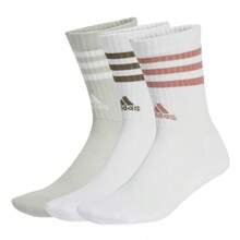 Adidas 3-Pack Men & Women's C SPW CRW Socks, JG5854 - White - View 1