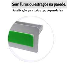 Multipurpose Paper Towel Holder Iron Kitchen Wall Mount Napkin Roll Holder Drill-Free Installation Self-Adhesive - Grey - View 4