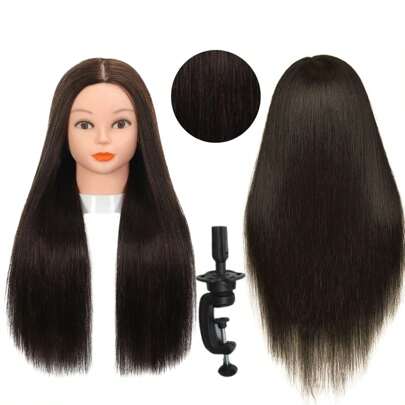 Cabeça de Boneca Para treino de penteados Orgânica aceita temperaturas até 150°C