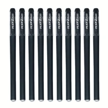 15 piezas Bolígrafos de punta 0.5mm de tinta negra que se secan rápidamente - Escritura suave, ultra-seca, con clip de bolsillo, perfectos para firmar, uso en oficina y escuela