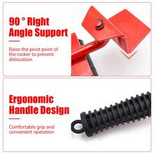 5 件/套重型家具升降机滚轮带轮杆移动设备起重助手家具移动运输工具家具升降机移动工具套装 - 带轮子的家具移动器重型家具移动滑块家电滚轮重型家具升降机和滑块套件 - 家具移动滑块家电移动器家具升降机，重型移动工具，瓷砖地板家具滑块，家具移动工具 - 紅色 - 查看 6