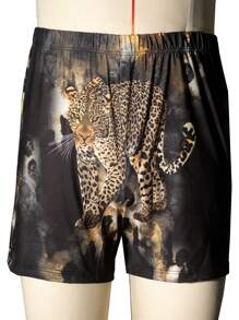 1 件男士豹纹透气裤，适合青少年家居服，180g Icefil - 彩色 - 查看 4