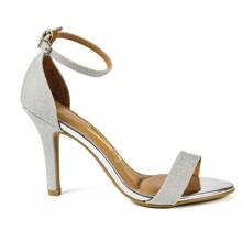 Vizzano Women's High Heel Sandal Original Fashion - 銀色 - 查看 2