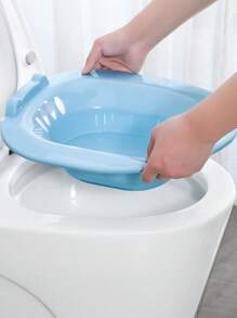 Ergonomic Toilet Bidet - Non-Slip, Spill-Proof Luxury Bath Tub For Postpartum Recovery & Soothing Soaks - Ideal For Hemorrhoids, Elderly, Pregnant Women & New Moms