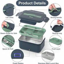 Lunch Box - Gris Piano - Voir 5