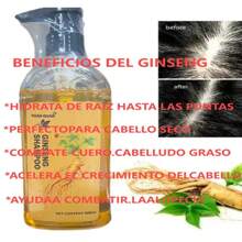 Shampoo Ginseng Con Raíz Hidratante/reparador De 500 Ml - Amarillo Mostaza - Ver 2