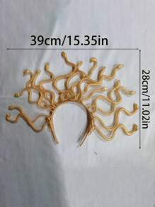 Băng đô hình rắn Medusa, mũ đội đầu nữ thần Hy Lạp, phụ kiện trang trí tiệc, phụ kiện cosplay, trang trí biểu diễn sân khấu, trang phục chụp ảnh, món quà hoàn hảo cho gia đình và bạn bè. - Nhiều màu - Xem 4