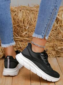 2024 Spring/Summer New Fashion Versatile Lightweight Breathable Casual Sports Shoes, Anti-Slip For Outdoor Running
