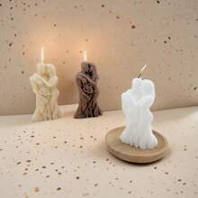 1pc Scented Candle Decor, Hugging Couple Design, Spring Gift, Birthday Gift, Home Decor, Holiday Gift, Fragrant Even Unlit Gifts Graduation