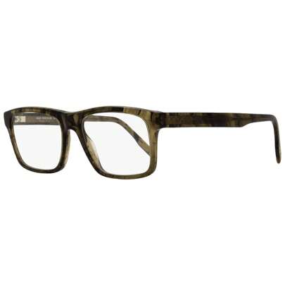 Men's Large Rectangular Eyeglasses MJO2124 20B Brown Melange 56mm