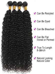 Mongolian Afro Kinky Curly Bundles 1/3/4PCS Human Hair Extensions Unprocessed Virgin Human Hair Weave Bundles Jerry Curl Human Curly Hair Bundles Curly Bundles Curly Bundles Human Hair Curly Human Hair Bundles Curly Hair