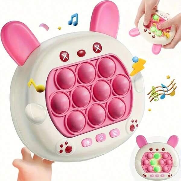 Quick Push Pop Game Fidget Toys Pro For Kids Adults, Handheld Game Fast Puzzle Game Machine, Push Bubble Stress Toy, Relief Party Favors