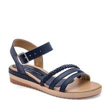 Lambers & Sheeps Navy Blue Women's Sandal - 黑色 - 查看 1