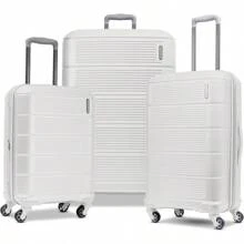 American Tourister Stratum 2.0 Expandable Hardside Luggage With Spinner Wheels, Purple Haze, Carry-On