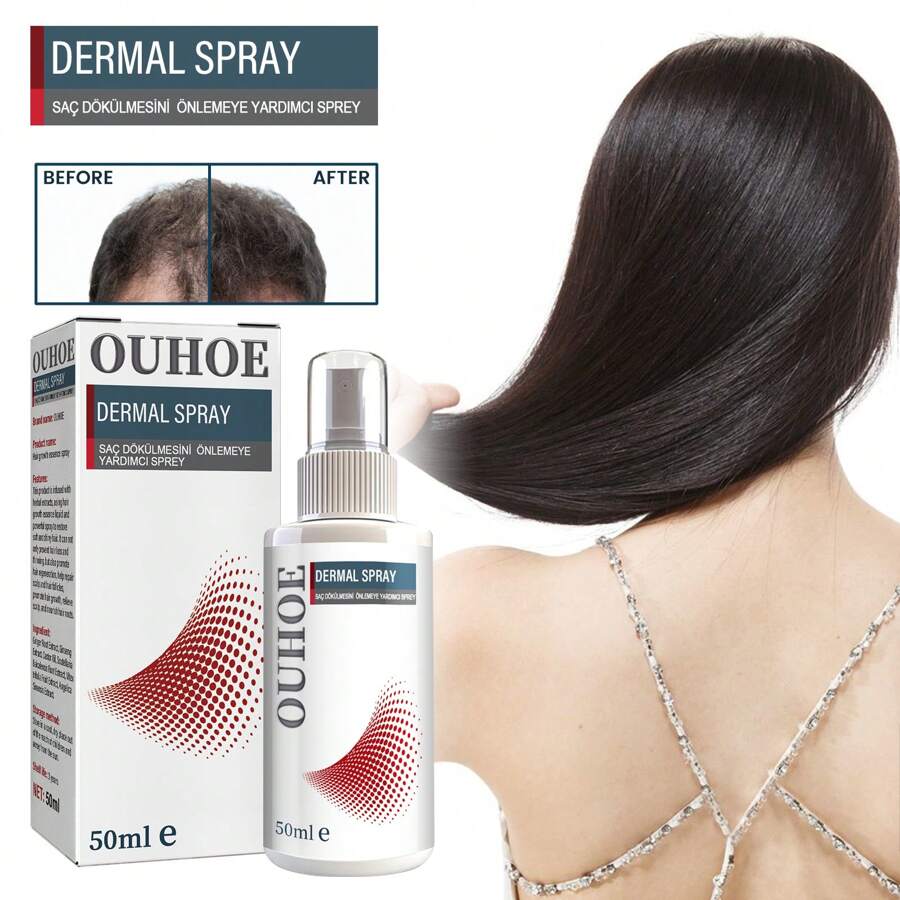 Ouhoe Dense Hair Essence Spray Anti-Hair Loss Repair Hair Quality Dry And Manic Moisturizing Dense Hair Essence - 1 - View 1