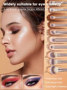 32PCS All-In-One Make-up Geschenkset | 25 stuks Make-up Kwasten + 7 stuks Make-upsponsjes & Puffs. Klaar voor op reis | Perfecte Cosmetische Kit Voor Haar | Verjaardag/Valentijnsdag Cadeau.9/25/32PCS